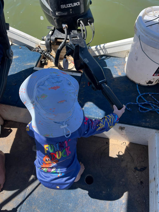 Ollie's Ocean Fishing Romper